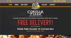 Desktop Screenshot of corollapizza.com